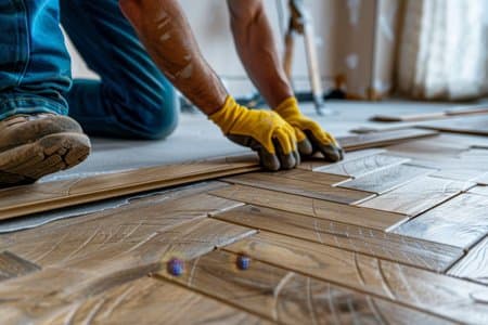 Pose de carrelage et parquet à Saint-Maurice